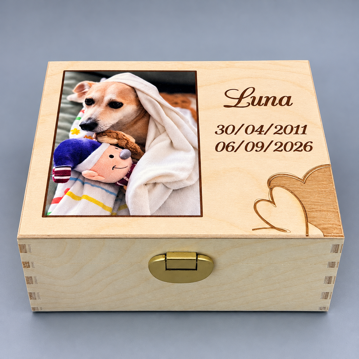 P1P – Betulla Naturale con nome, foto e date – Max 20 kg